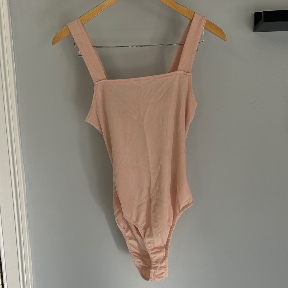 Pretty Little Things Pink Tie Up Bodysuit